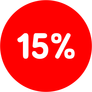 15% Donation Discount